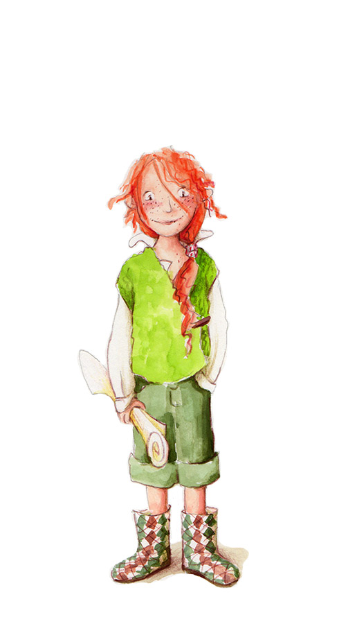 Characters children's book Miryam Specht