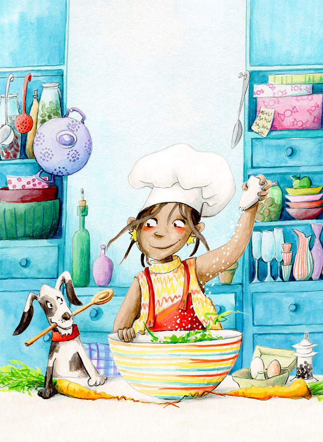 Picture book cooking